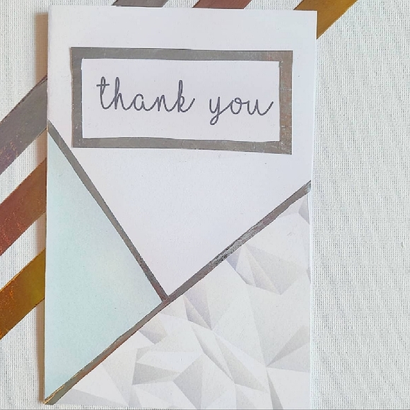 Blank Thank You Cards (pack of 4) - Picture 2 of 5